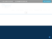 Tablet Screenshot of physicallimits.com
